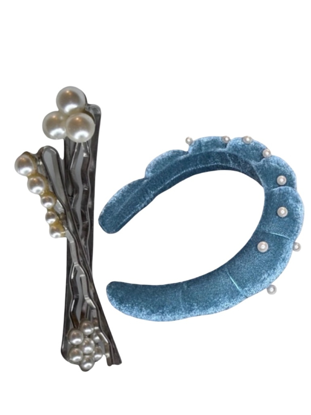 💍Art Deco Vibe Capsule: Headband, Three Hairpins, & Claw